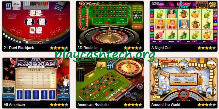 Cash and Free Playtech Gambling
